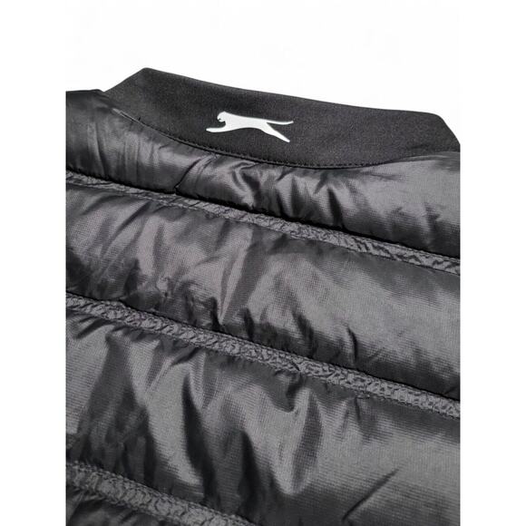 NWT SLAZENGER Tech Down Quilted Black Golf Puffer Vest Womens‎ Size XS MSRP $80 - Picture 9 of 10